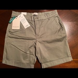 Men’s Selected Homme Medium Straight fit shorts